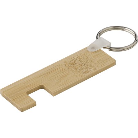 {{Porte-clés en bambou avec support de téléphone}} - Image principale