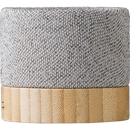 Enceinte sans fil en bambou Cory IMPRESSION - détail marquage