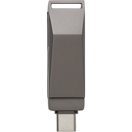 Clé USB twist 3.0 64 Go Dorian IMPRESSION - variante Gris/Argenté
