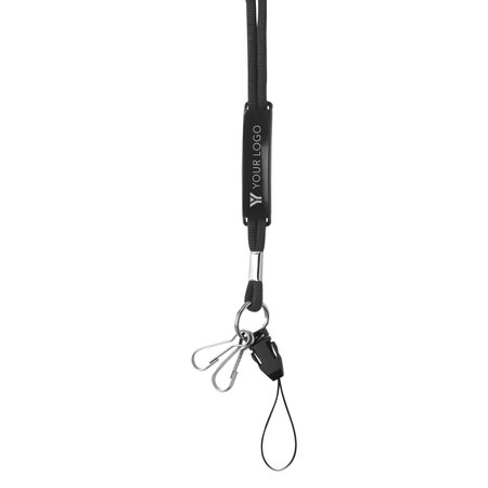 Lanyard en polyester Ariel IMPRESSION - détail marquage