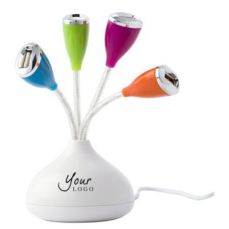 Hub équipé de 4 sorties USB Jake IMPRESSION - utilisation