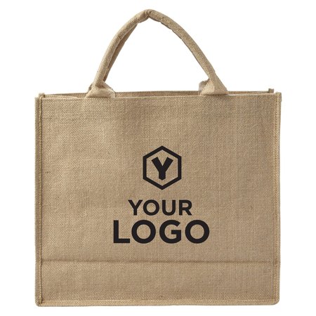 Sac shopping en toile de jute Ridley IMPRESSION - utilisation