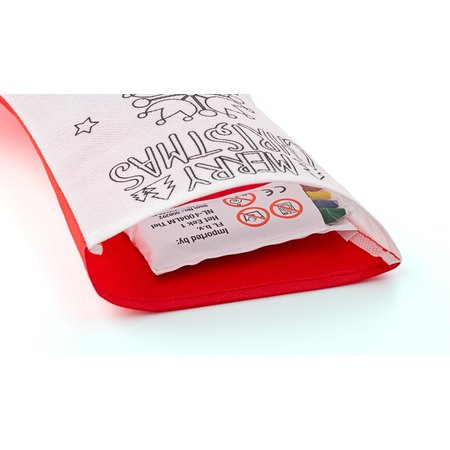 Chaussette de Noël en non-tissé 80g/m² Jasleen IMPRESSION - vue packaging