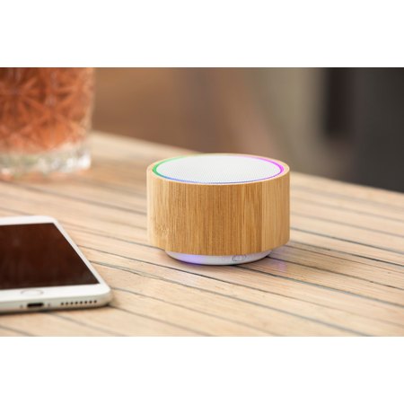 Enceinte sans fil en bambou Sharon IMPRESSION - utilisation