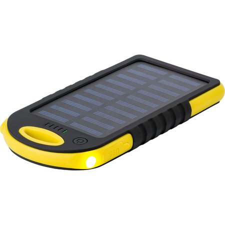 Power bank solaire, 4 000mAh Aurora IMPRESSION - utilisation