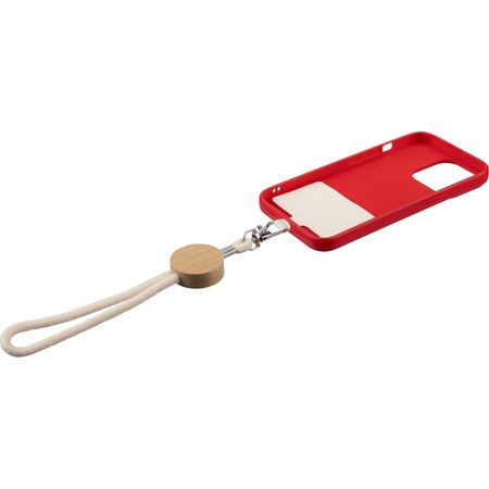 Porte-téléphone en coton Maxim IMPRESSION - détail marquage