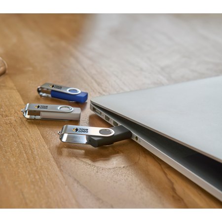 USB Twist 2.0 Lex IMPRESSION - variante Orange