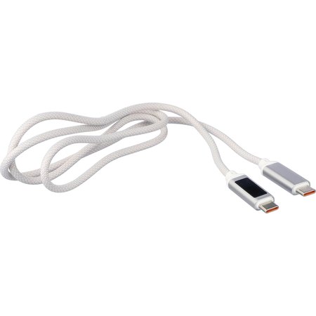 Câble de charge en tissu nylon 65W Claudia IMPRESSION - utilisation
