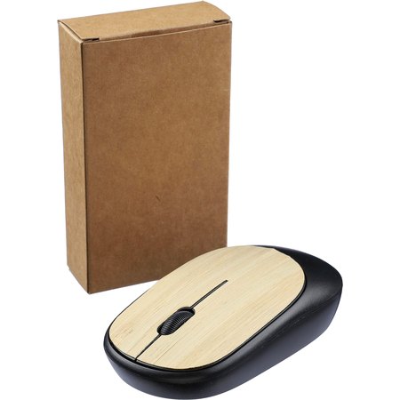 Souris optique sans fil en ABS Eileen IMPRESSION - variante Noir