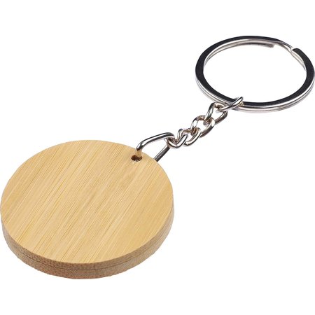 Porte-clé en bambou Gene IMPRESSION - vue packaging
