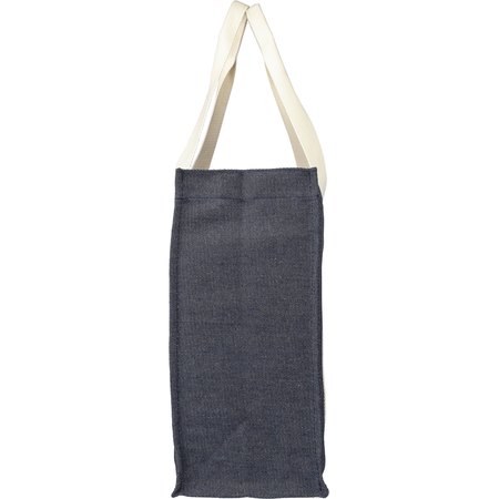 Sac shopping en denim 280 g/m2 Gretchen IMPRESSION - variante Bleu