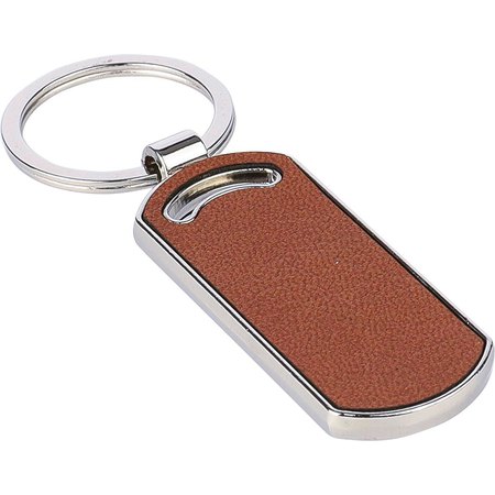 Porte-clé en cuir recyclé Jill IMPRESSION - vue packaging
