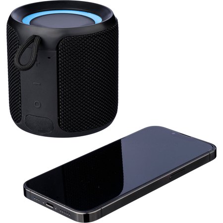 Enceinte sans fil d'extérieur en ABS recyclé Lloyd IMPRESSION - détail marquage