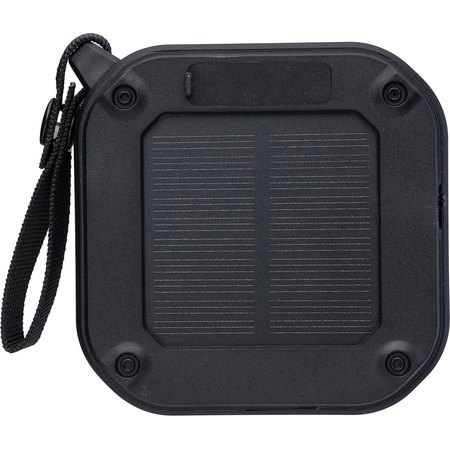 Enceinte sans fil d'extérieur en ABS recyclé Lois IMPRESSION - variante Noir