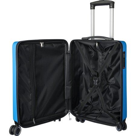 Trolley en ABS avec coque rigide Alaric IMPRESSION - variante Terre cuite