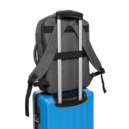 Sac à dos porte-ordinateur en rPET 300D Eulalia IMPRESSION - détail marquage