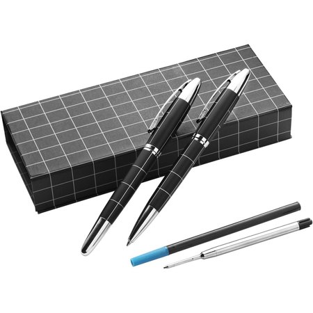 Parure de stylo bille et roller Daniel IMPRESSION - détail marquage