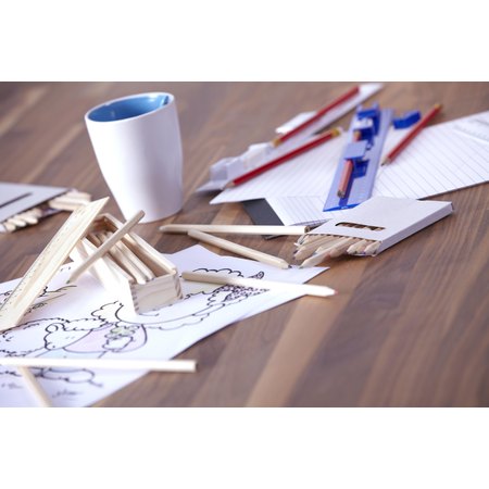 Plumier en bois Carmelita IMPRESSION - utilisation