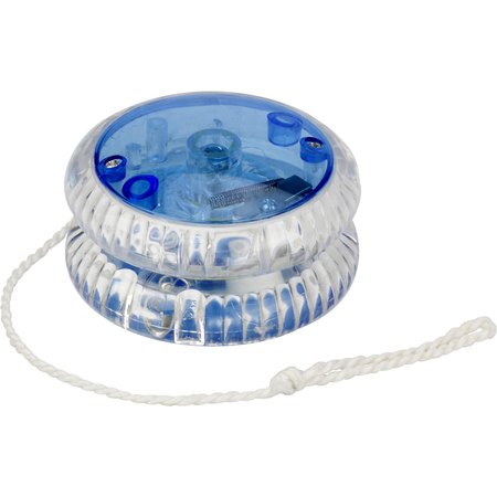 Yoyo lumineux en plastique Esmeralda IMPRESSION - détail marquage