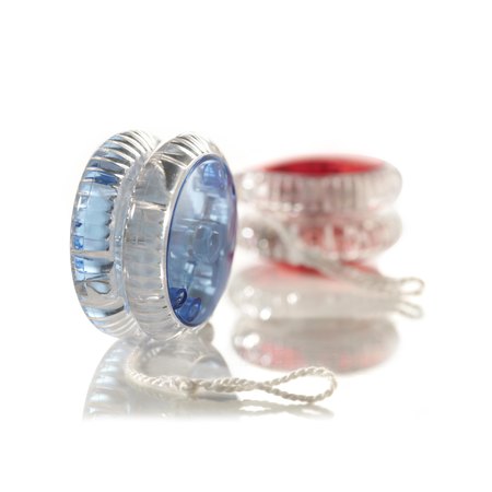 Yoyo lumineux en plastique Esmeralda IMPRESSION - utilisation