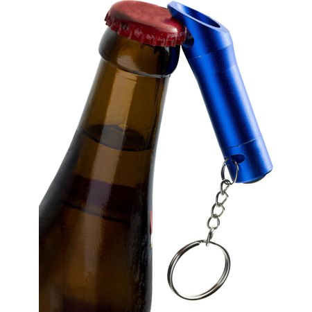 Porte-clés torche et décapsuleur Carla IMPRESSION - vue packaging