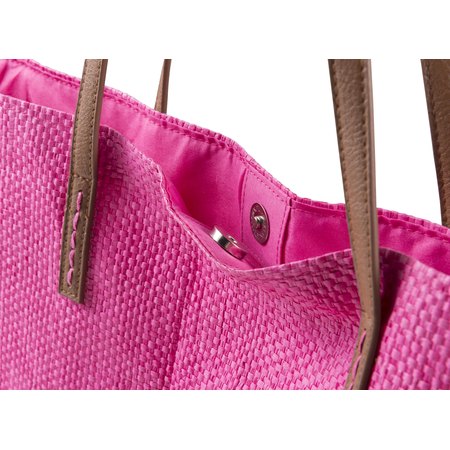 Sac shopping/plage en polyester Sana IMPRESSION - variante Vert