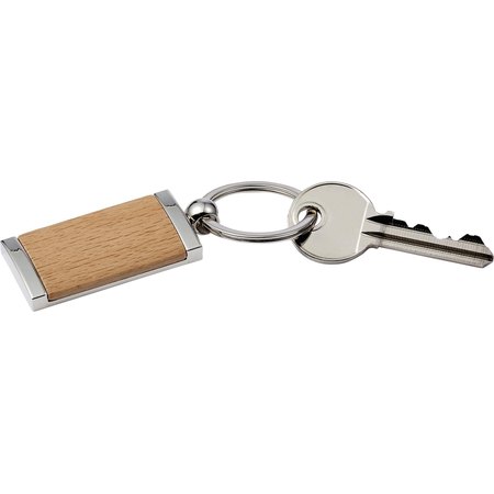 Porte-clés en bois et métal Jennie IMPRESSION - utilisation