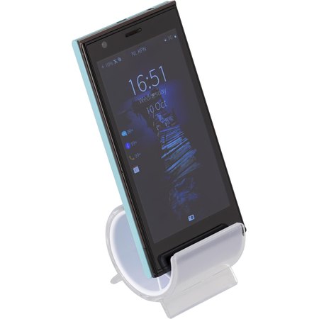 Support de téléphone en plastique Enrico IMPRESSION - vue packaging