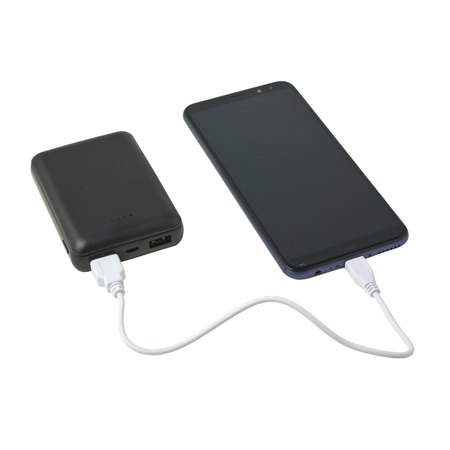 Power bank en ABS, 10 000 mAh Harriette IMPRESSION - utilisation