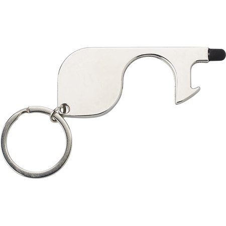 Ouvre-porte en métal avec jeton Alivia IMPRESSION - vue packaging