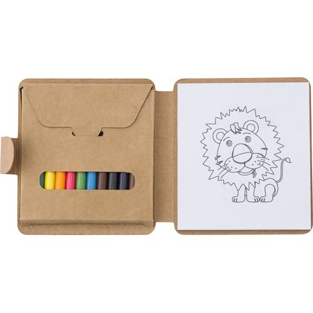 Set à dessin de 12 crayons Marlon IMPRESSION - utilisation
