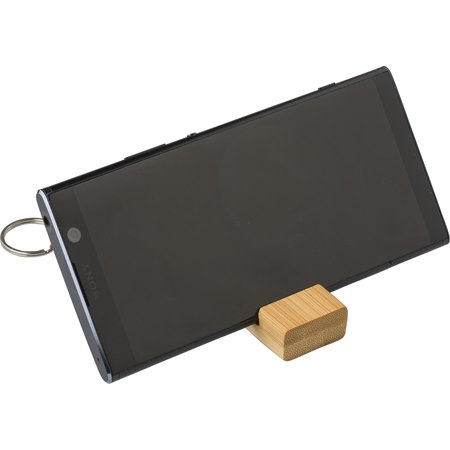 Support de téléphone en bambou Kian IMPRESSION - vue packaging