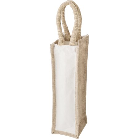 Sac à vin en coton Brett IMPRESSION - détail marquage