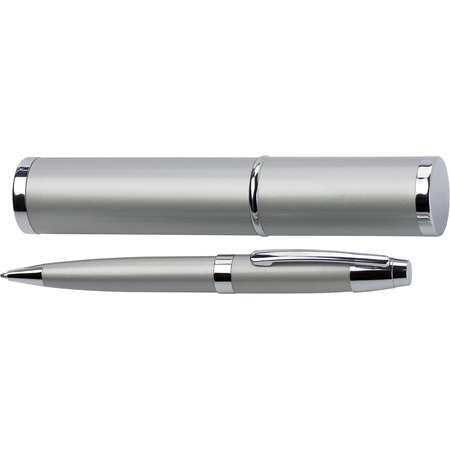 Stylo bille dans un tube assorti Mark IMPRESSION - détail marquage